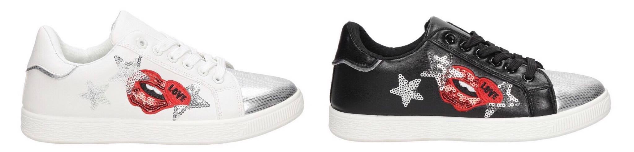 trampki z ozdobami Casu