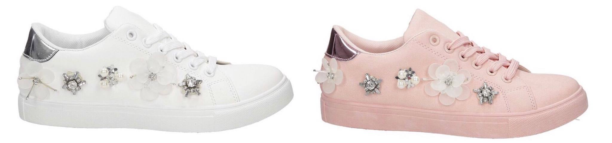 trampki z ozdobami Casu