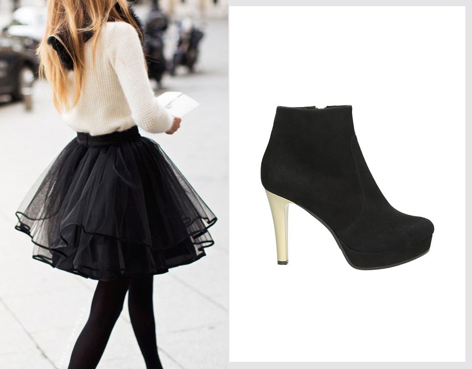 botki na obcasie Casu