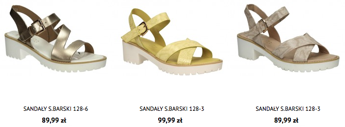 sandały Barski sklep Casu
