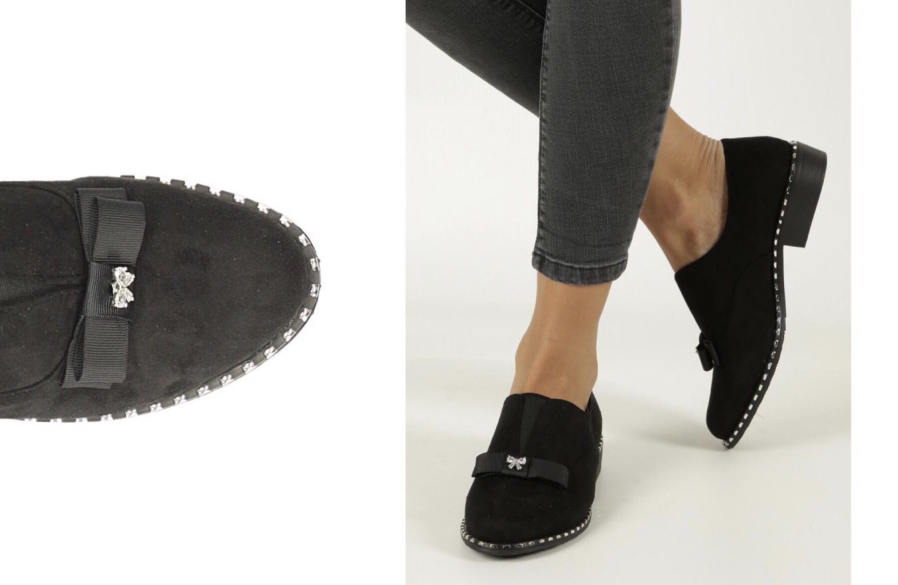 czarne-polbuty-z-kokardka-i-krysztalkami-casu-bl218-694573