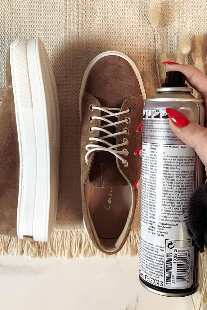 Kosmetyki do obuwia zamszowego