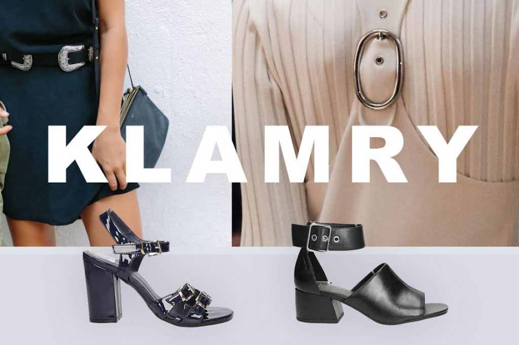 Ozdobne klamry na butach. Moda 2017