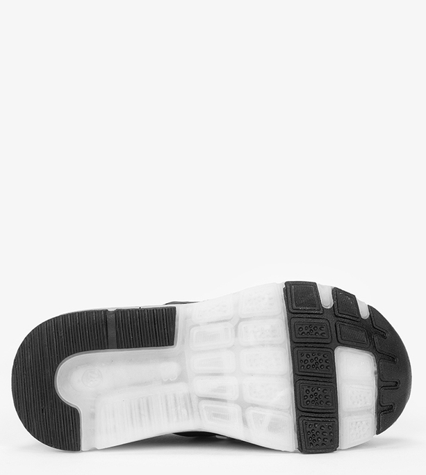 Czarne buty sportowe sznurowane Casu B331 /8