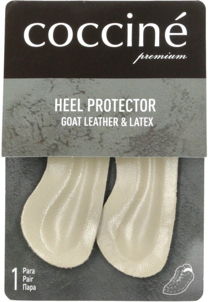Zapitki skrzane beowe Coccine Heel Protector