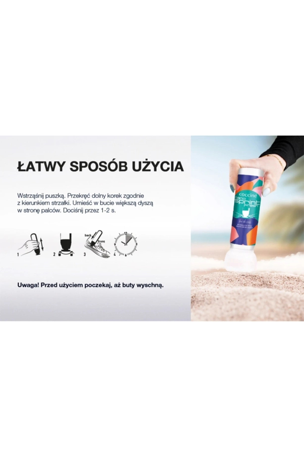 Dezodorant do obuwia Coccine Nano Sprint Fresh 100 ml 
