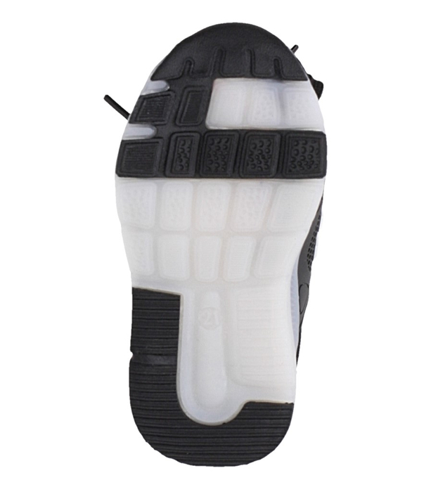 Czarne buty sportowe sznurowane Casu 332
