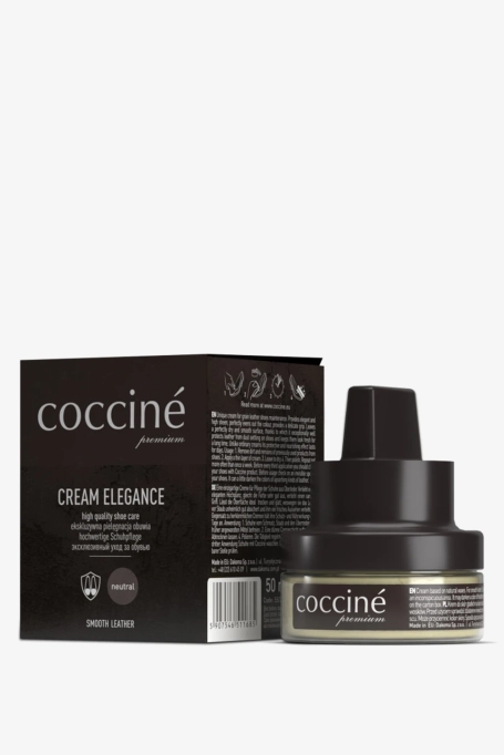 Pielęgnujący krem do obuwia Coocine Cream Elegance bezbarwny  50 ml