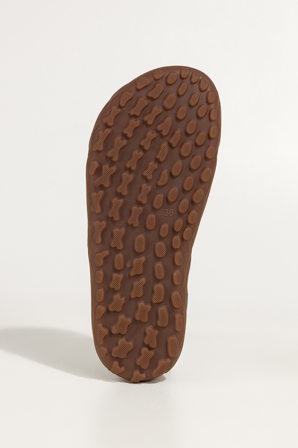 Czekoladowe buty barefoot skórzane damskie szerokie na elastycznej płaskiej podeszwie puszyste sznurówki PRODUKT POLSKI Casu 89811