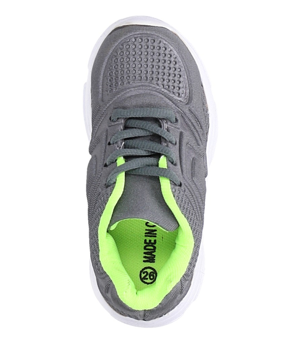 Szare buty sportowe sznurowane Casu 805B