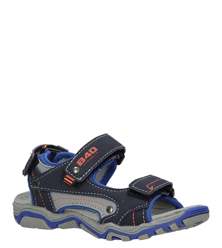 Granatowe sandały na rzepy Casu 3SD9137