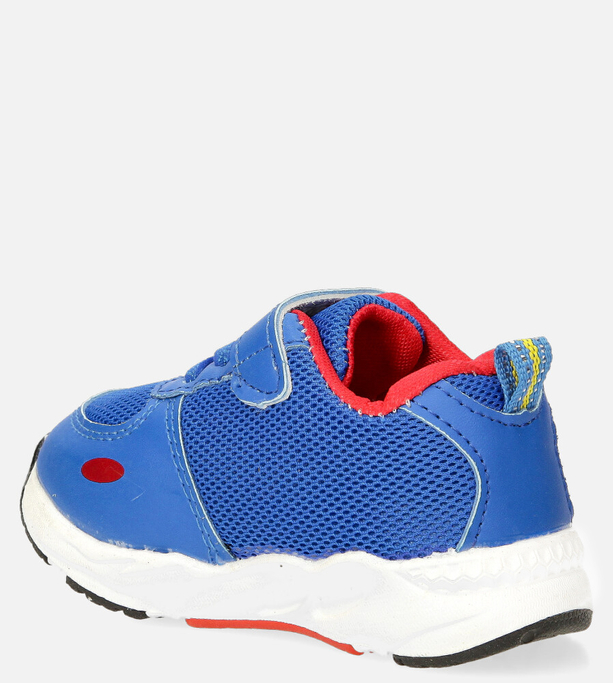 Niebieskie buty sportowe na rzep Casu 20P15/M