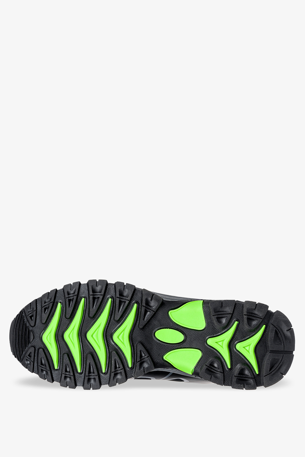 Czarne buty trekkingowe sznurowane softshell Casu A2110-2