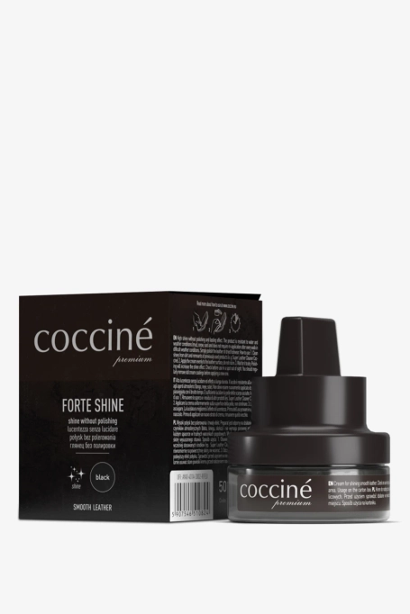 Samopołyskowy krem do obuwia ze skóry licowej Coccine Forte Shine czarny 50 ml