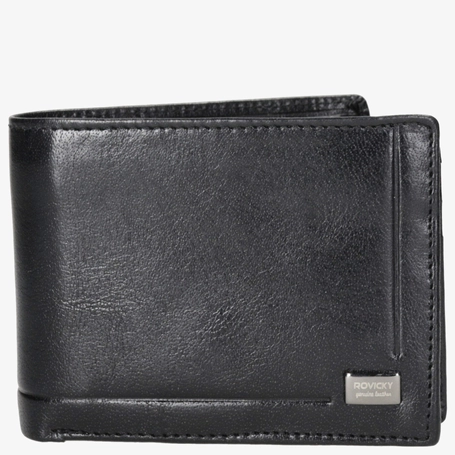 PORTFEL MĘSKI ROVICKY CZARNY