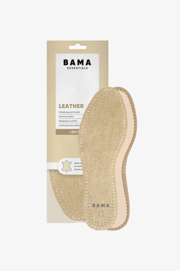 Skórzana wkładka z naturalnej skóry Bama Essentials Leather do obuwia eleganckiego i codziennego 