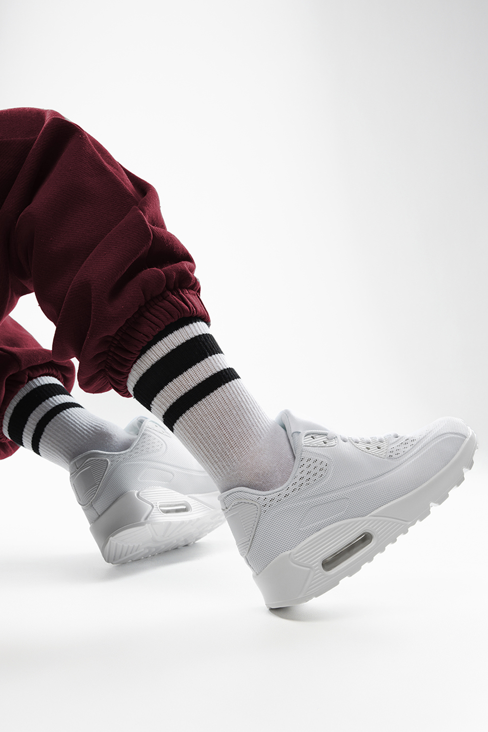 Biae sneakersy damskie buty sportowe na platformie sznurowane Casu B3363-5