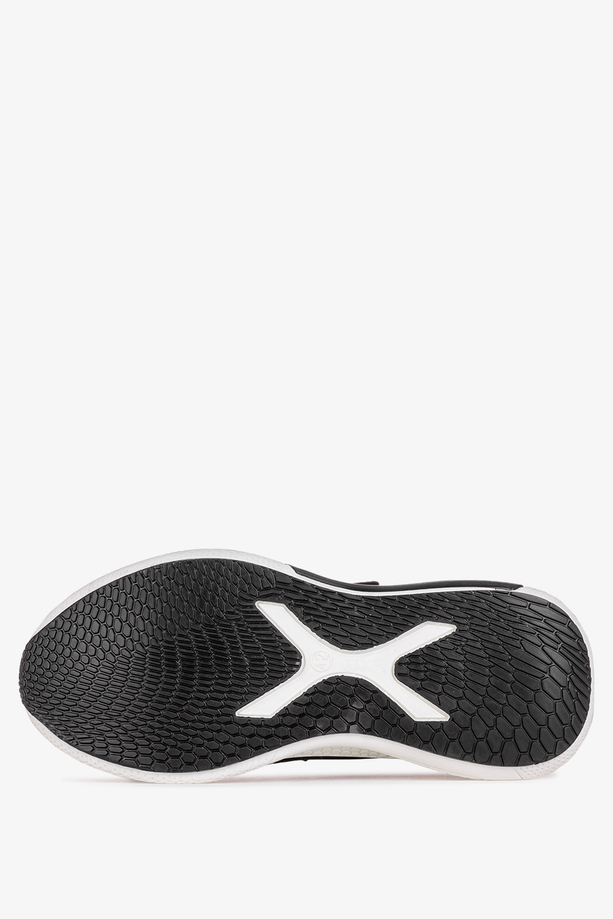 Czarne buty sportowe sznurowane Casu 27/4/21/B