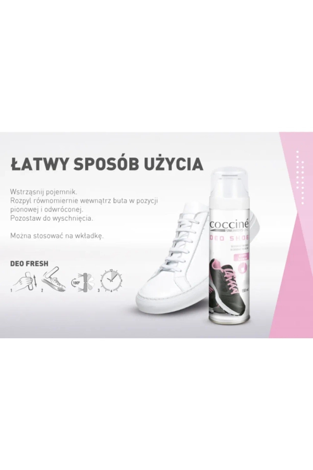Dezodorant do odświeżania i ochrony damskiego obuwia Coccine Sneakers Deo Shoe Exotic Breeze 150 ml