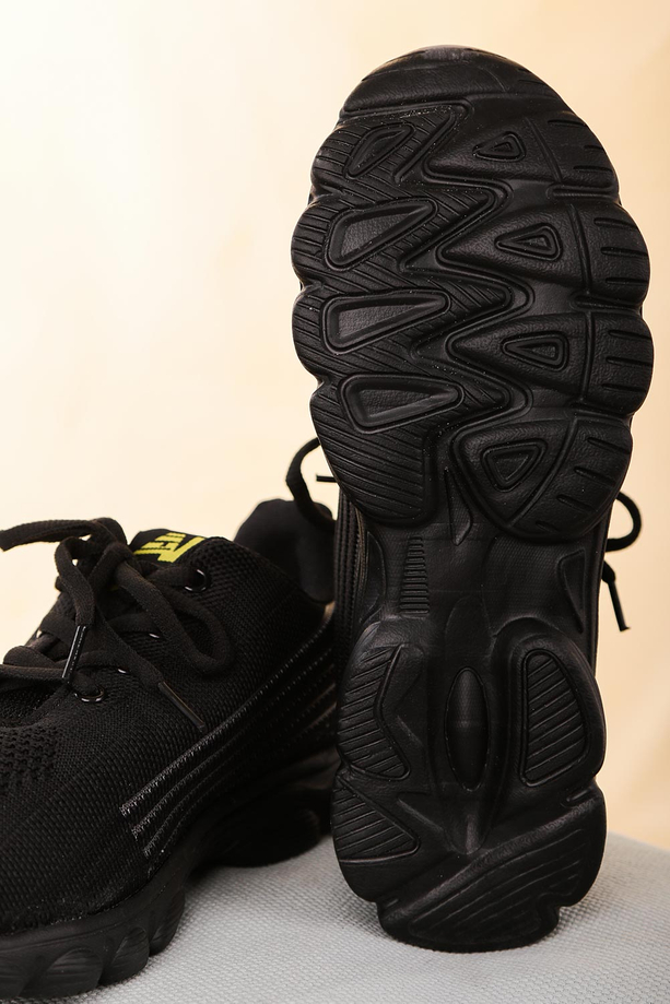 Czarne buty sportowe sznurowane Casu 204/31Y