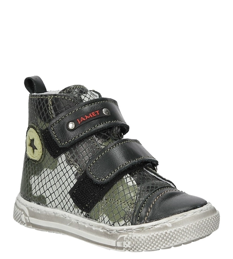 Trzewiki skórzane na rzepy Jamet 184/8