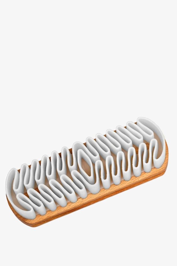 Szczotka do nubuku z gumową krepiną Coccine 