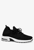 Czarne sneakersy Casu buty sportowe sznurowane 40-3-22-B