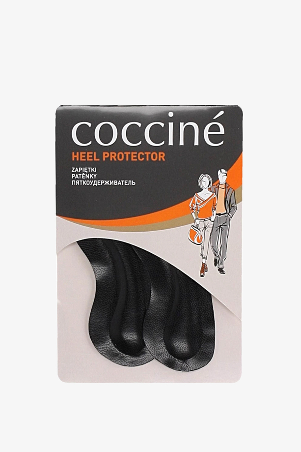 Zapiętki skórzane czarne Coccine Heel Protector 