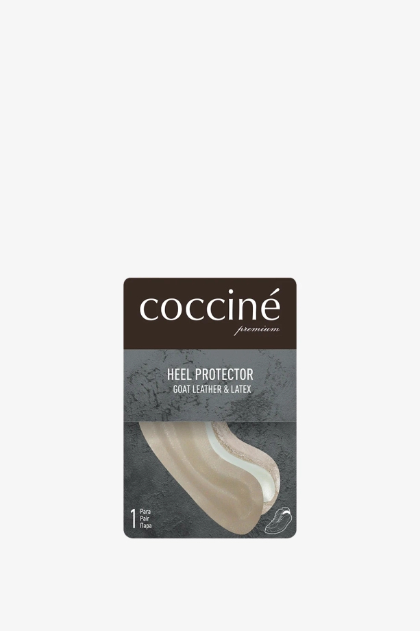 Zapiętki skórzane beżowe Coccine Heel Protector 