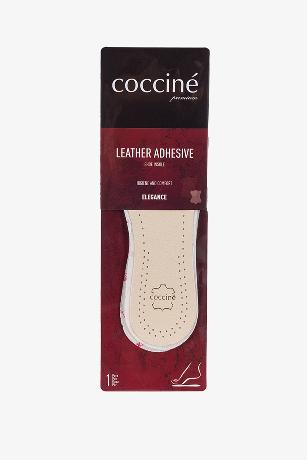 Cienka wkładka skórzana wklejana Coccine Leather Adhesive do butów wizytowych i  biurowych 