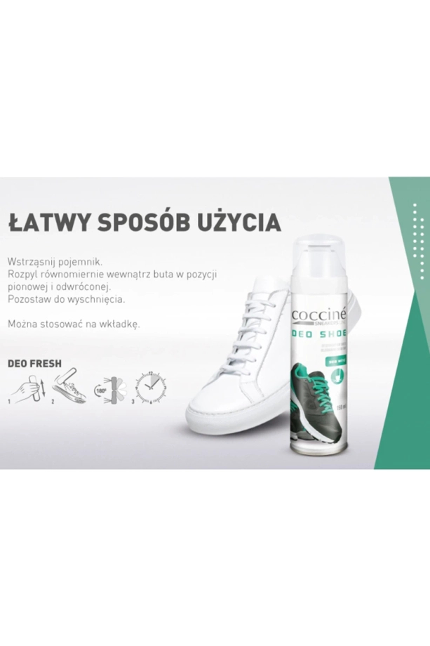 Dezodorant do odświeżania i ochrony męskiego obuwia Coccine Sneakers Deo Shoe Sea Wind  150 ml