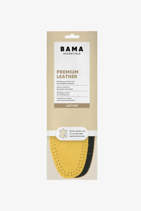 Skórzano-lateksowa wkładka Bama Premium Leather do obuwia miejskiego wizytowego i biznesowego