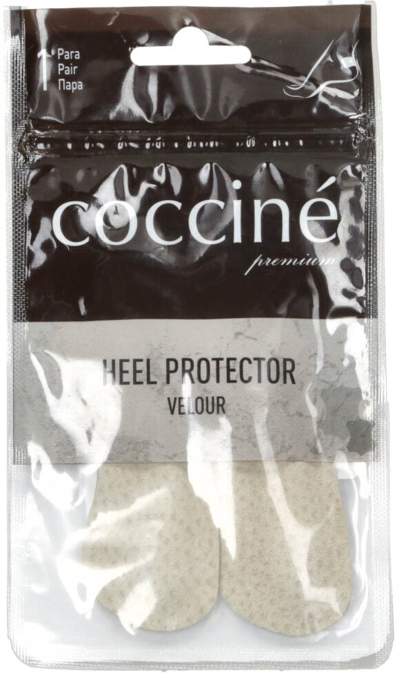 Zapitki skra welurowa Coccine Heel Protector