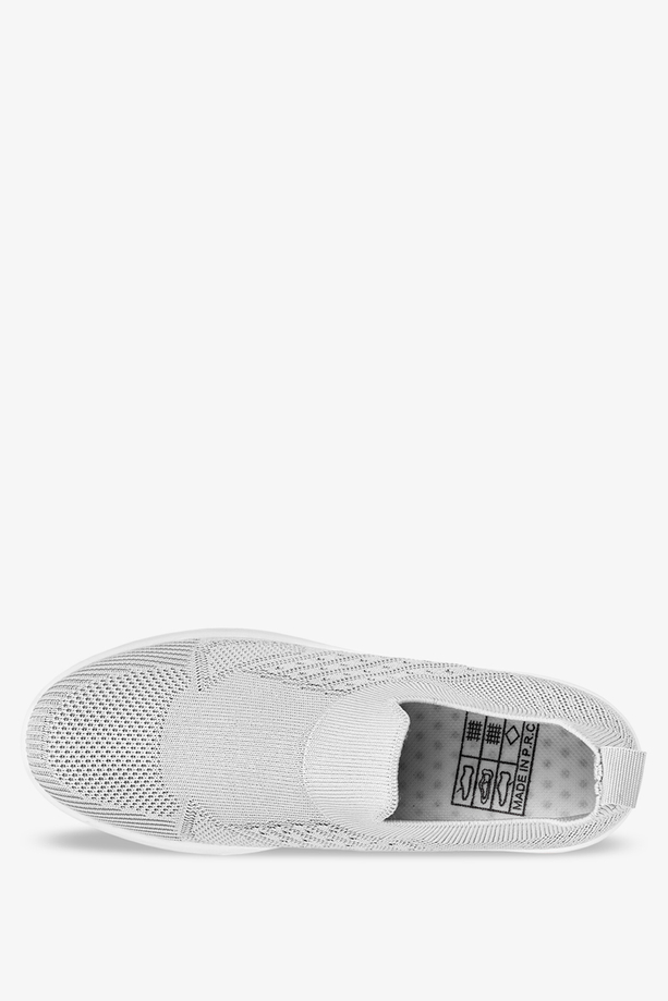 Szare sneakersy Casu buty sportowe slip on 32-3-22-G/8