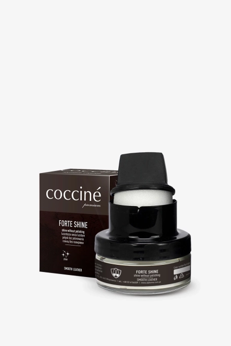 Samopołyskowy krem do obuwia Coccine Forte Shine bezbarwny 50 ml do jasnych skór licowych