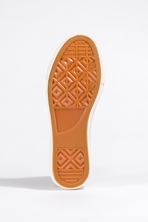 Beżowe trampki damskie ażurowe sneakersy na platformie sznurowane ozdoba na cholewce Carla QY838-63