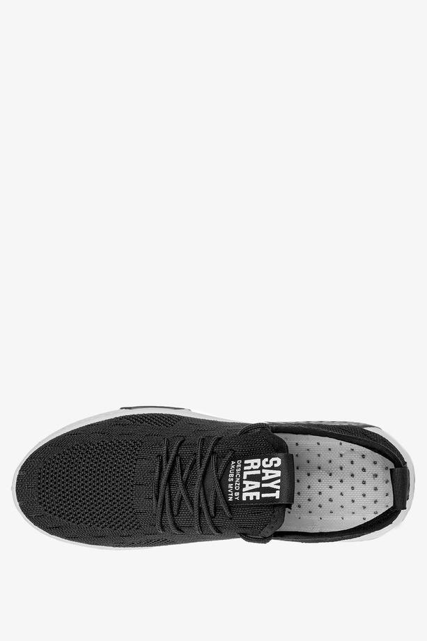 Czarne buty sportowe sznurowane Casu 36/4/21/B