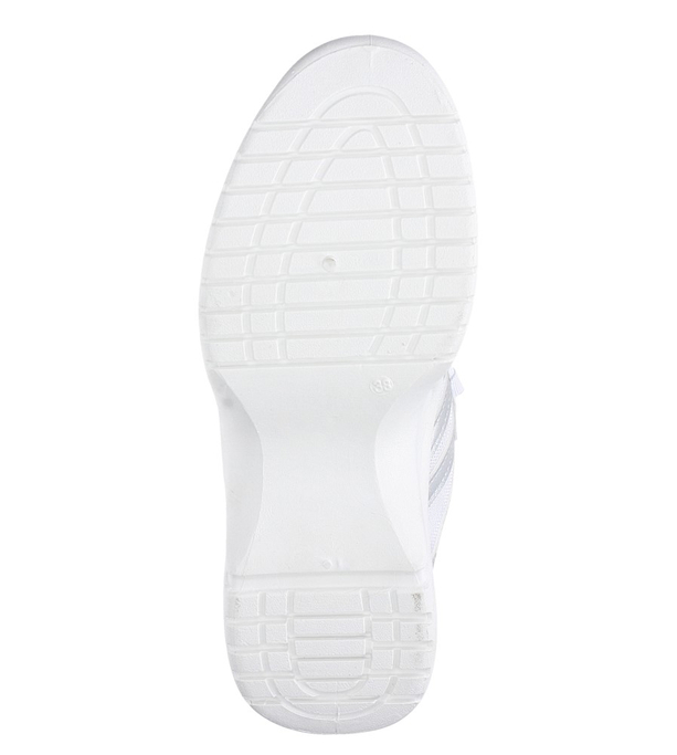 Białe buty sportowe sneakersy sznurowane Casu 7-K573C
