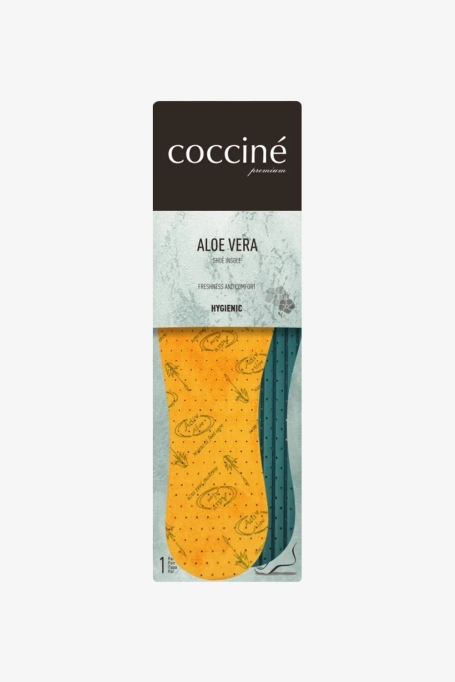 Odświeżająca wkładka z wyciągiem z aloesu Coccine Aloe Vera do obuwia codziennego