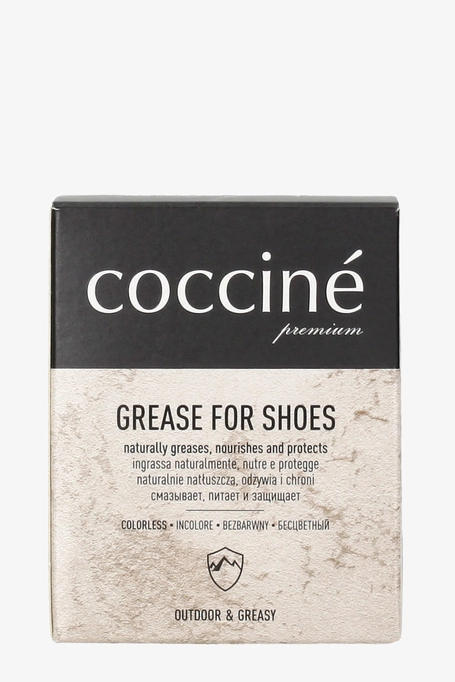 Tłuszcz ochronny do skór licowych bezbarwny Coccine Grease for Shoes 50 ml