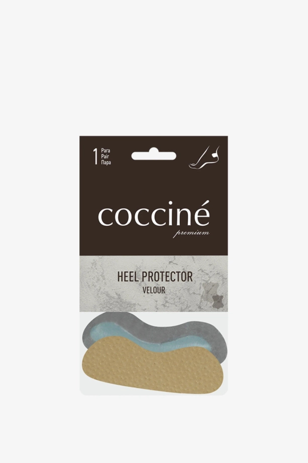 Ochronna zapiętka ze skóry welurowej Coccine Heel Protector do obuwia codziennego i eleganckiego  