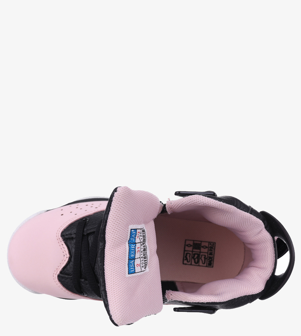 Czarne buty sportowe sznurowane Casu 201D/PB
