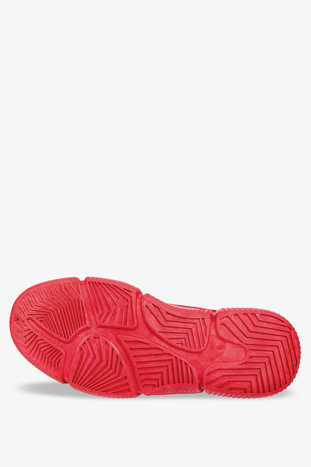 Czerwone buty sportowe sznurowane Casu 25-3-22-R