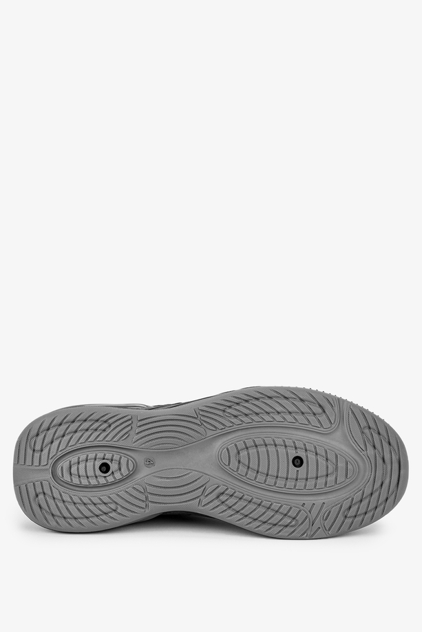 Czarne buty sportowe sznurowane Casu 10/3/21/B