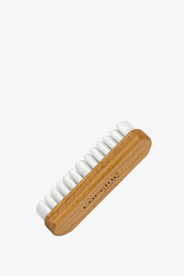 Szczotka do nubuku z gumową krepiną Coccine 