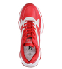 Czerwone buty sportowe sneakersy sznurowane Casu DS13003