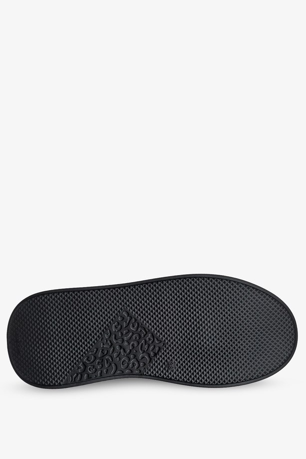 Wielokolorowe sneakersy skórzane damskie na platformie sznurowane wzór wężowy PRODUKT POLSKI Casu DS-724