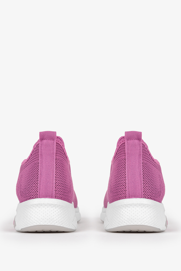 Fioletowe buty sportowe sznurowane Casu 22/3/21/V