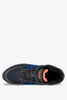 Czarne buty trekkingowe sznurowane softshell Badoxx MXC8290-W-N