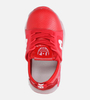 Czerwone buty sportowe sznurowane Casu B331